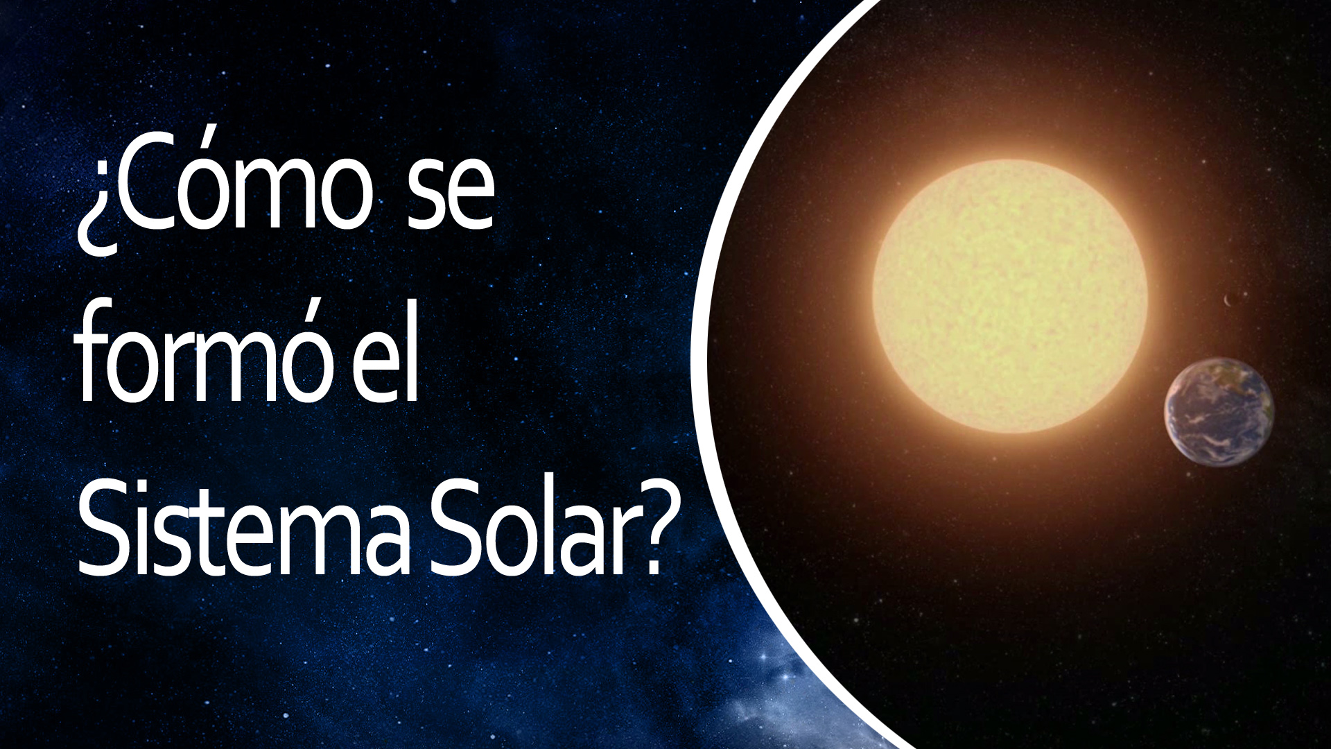 El Universo En 1 Minuto: ¿Cómo se formó el Sistema Solar? | Hablando de