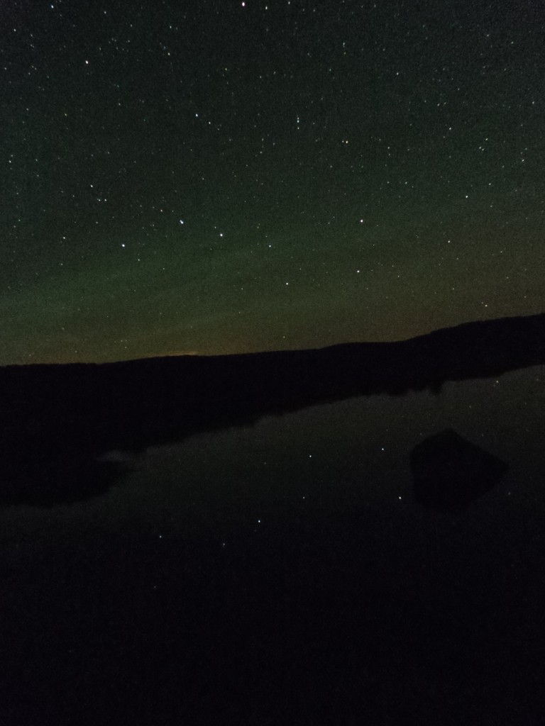 El Carro de la Osa Mayor reflejado en la laguna de las Tablillas. ¡Qué bonito es el cielo de Trevinca!