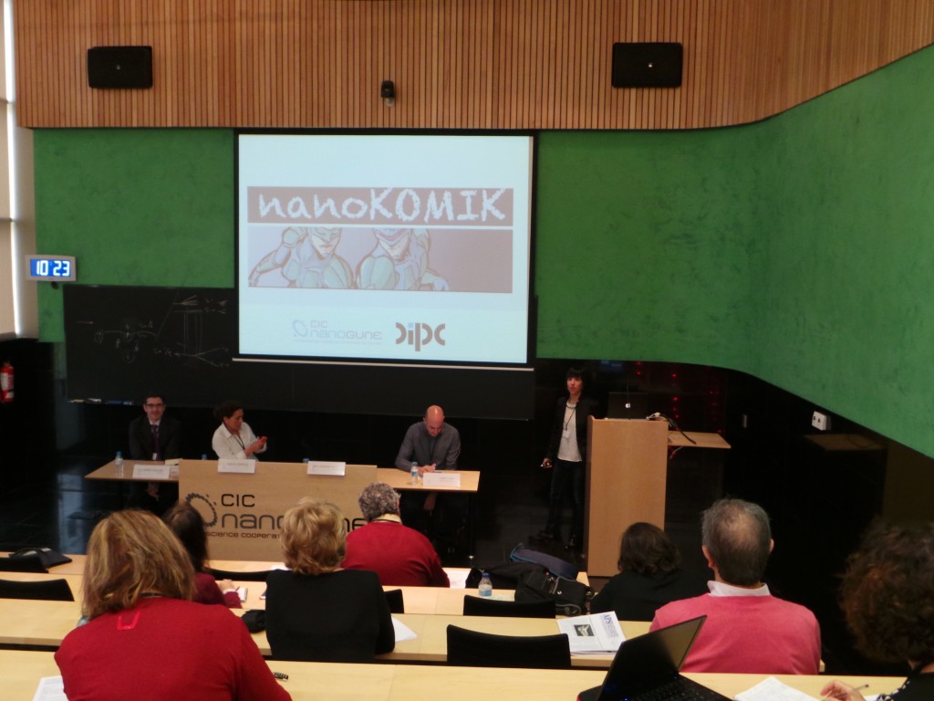 Presentación de proyecto NANOKOMIK.