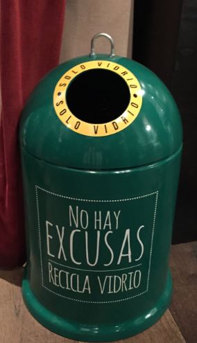 Imagen 9. No hay excusas ecovidrio