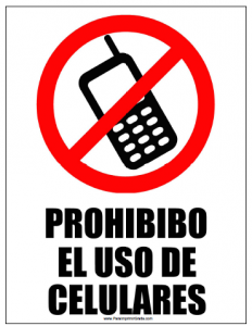 senal-de-prohibido-celular